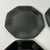 Arcore Ceramica 1980s Postmodern Contemporary French Black Glass Dinner Plates - Set of 4 For Sale - Image 4 of 11