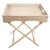 Artifacts Rattan Butler Tray Table in White Wash - 25.5" For Sale In Houston - Image 6 of 10