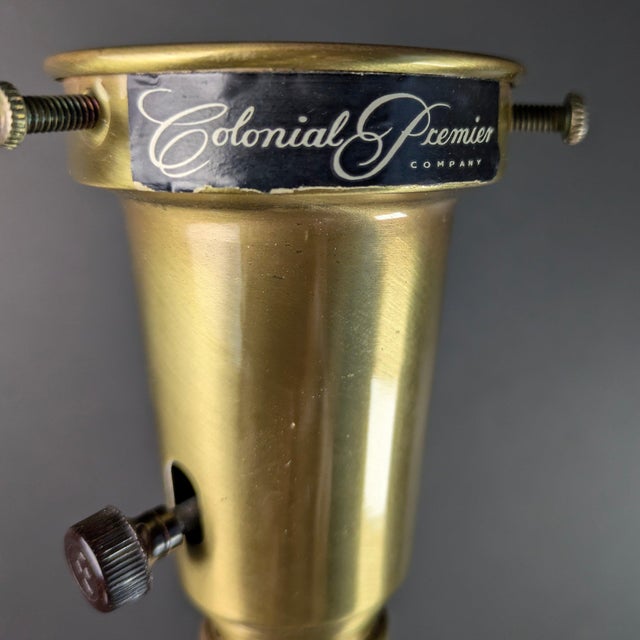 Rembrandt Lamp Company Pair of Sculptural Mid-Century Modern Lamps Organic Geometric Influenced For Sale - Image 4 of 12