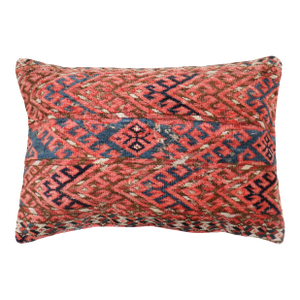Antique Zabihi Collection Tekke Rug Pillow