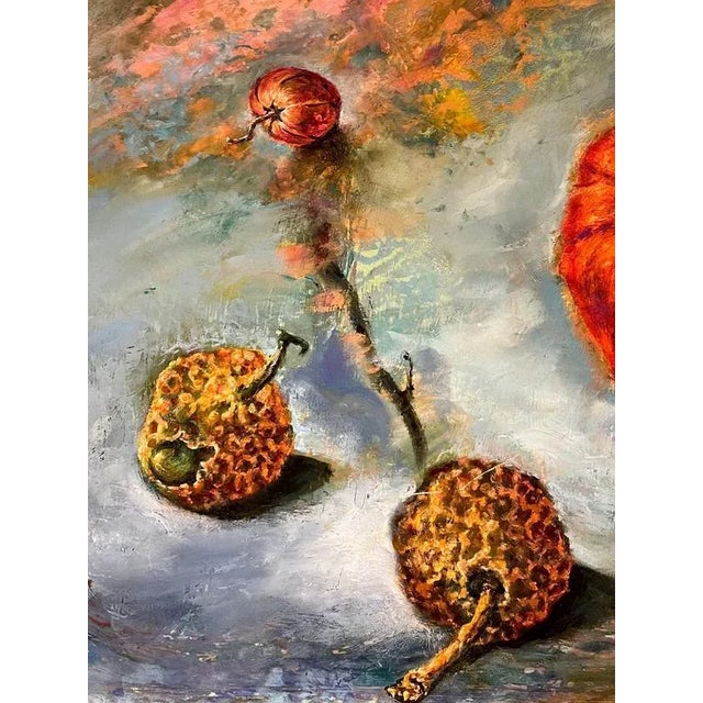 José Gerson, Land of Men, Oil on Wood, 1995 For Sale - Image 6 of 10