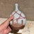 Abstract Vintage Studio Pottery Vase, Abstract Red Calligraphy, 1970s Mid-Century For Sale - Image 3 of 12