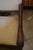Antique Carved Wood Arm / Throne Chair Straw / Hair Stuffed W/ Metal Rivets For Sale - Image 15 of 17
