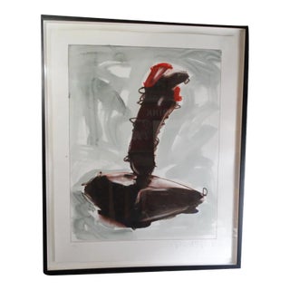 1980s "Joystick" Richard Duardo Still Life Numbered Serigraph, Framed For Sale