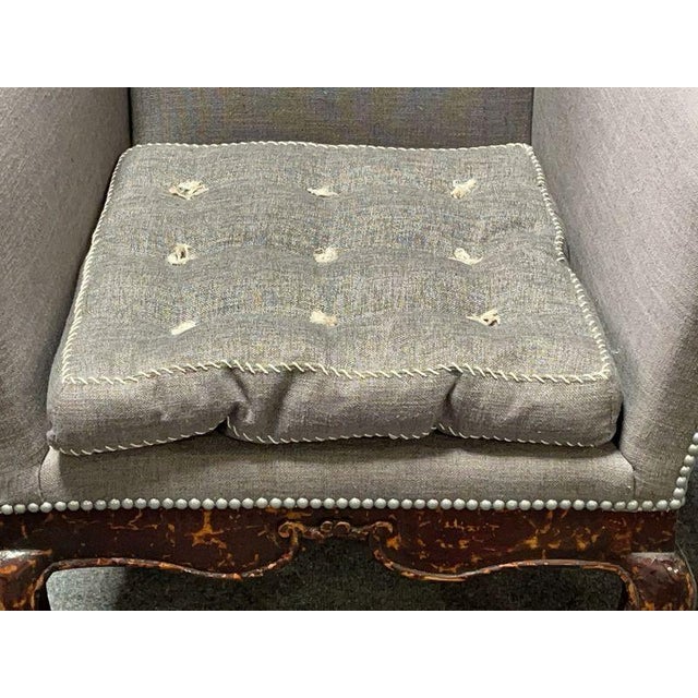 Mid-Century Modern Van Thiel Upholstered Club Chair For Sale - Image 3 of 9