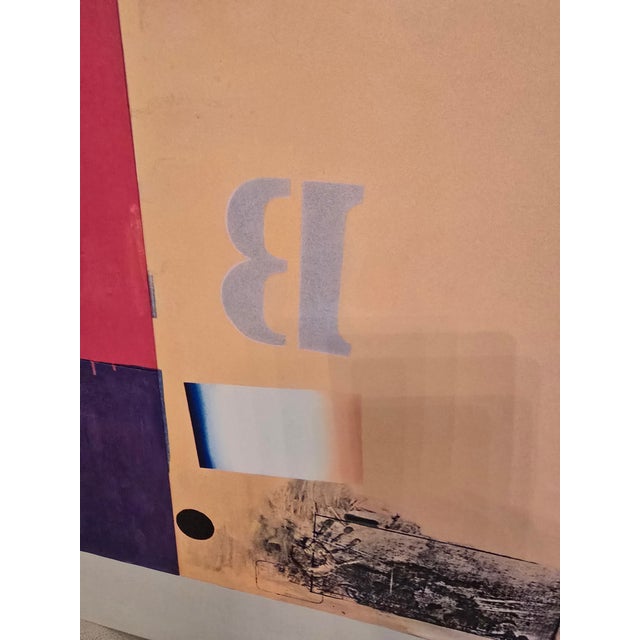Vintage Mid Century Modern Jasper Johns Print For Sale - Image 10 of 16