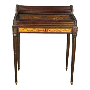 Hand Painted Paul Sormani Ladies Roll Top Desk