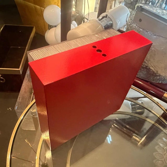 This striking vintage ceiling light by Fael is a quintessential example of 1970s Mid-Century Modern design, blending...
