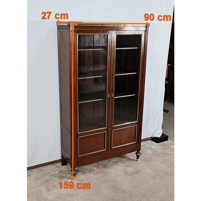 Small Mahogany Shelf, Late 19th Century For Sale - Image 10 of 14