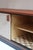 Low Teak Sideboard with Sliding Canvas Doors, 1960s For Sale - Image 14 of 18