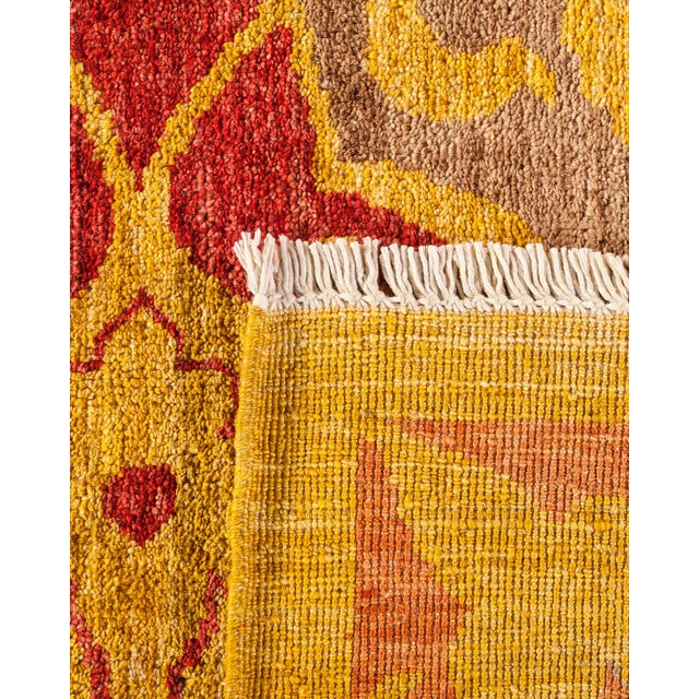 2010s Eclectic Collection Hand-Knotted Area Rug - 8' 10" X 11' 8" For Sale - Image 5 of 10