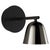 Lighto A Black Matte Chrome Cup Wall Lamp by Jaime Hayon for Parachilna For Sale - Image 12 of 12