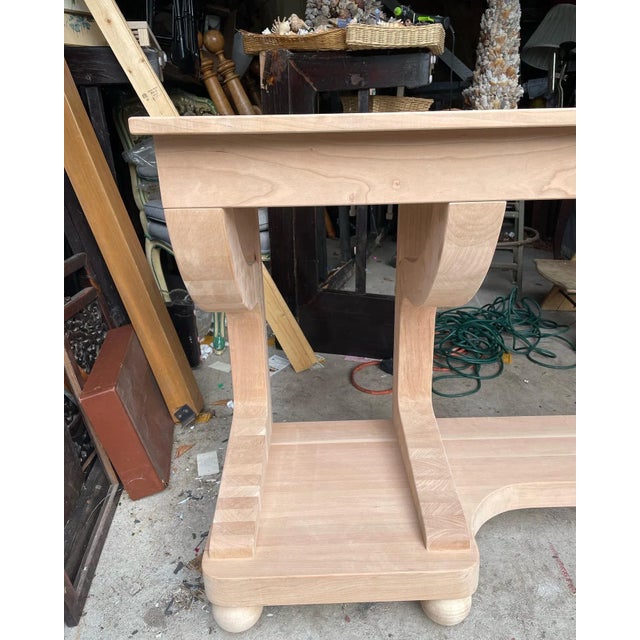 Custom Irwin and Lane Console Table For Sale - Image 4 of 13