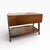 A beautifully proportioned mid-century walnut drinks trolley by Remploy, showcasing the clean lines and practical elegance...