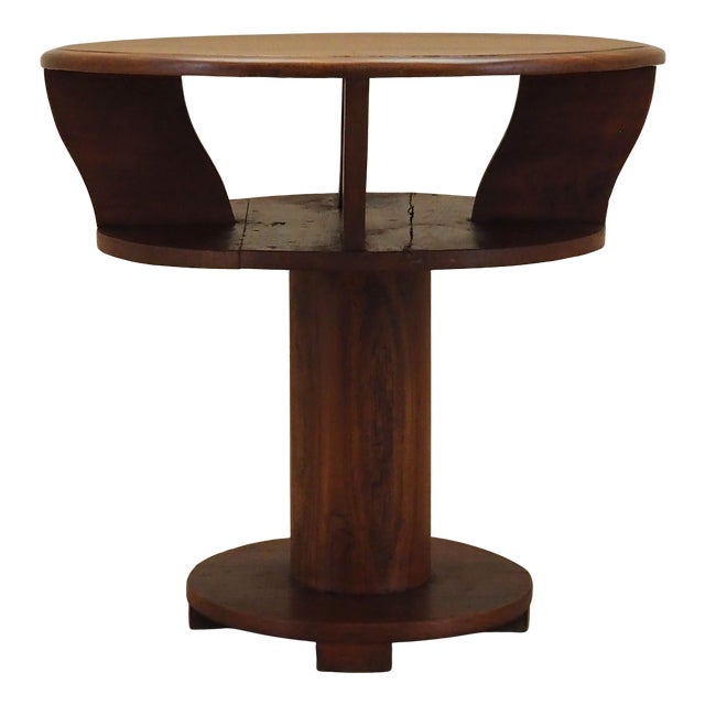 Italian Oak Coffee Table, 1960s For Sale