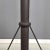 Brown Modern Italian White Glass and Metal Floor Lamp attributed to Roberto Freno for Veart, 1980s For Sale - Image 8 of 12