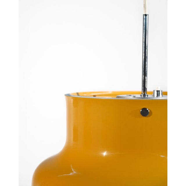 Yellow Bumling Lamp by Anders Pehrson for Ateljé Lyktan, 1960s For Sale - Image 9 of 13