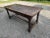 Wood Beech Farmhouse Table, 1940s For Sale - Image 7 of 18