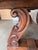 Spanish Colonial Revival Walnut Dining Table With Hand-Carved Scroll For Sale In Los Angeles - Image 6 of 17