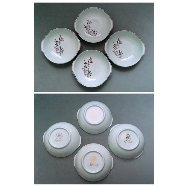 Green Vintage Ballerina Mist Pale Green Dinner Set- 13 Pieces For Sale - Image 8 of 13