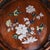 Mid 20th Century Vintage Chinese Rosewood Tea Tray | Mother-of-Pearl Inlaid Bird & Flower Motif For Sale - Image 5 of 9