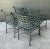Vintage Brown Jordan “Florentine” Scroll Arm Metal Dining Chairs - Set of Four For Sale In West Palm - Image 6 of 12