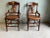 Early 20th Century Pair of Antique Eastlake Walnut Cane Seat Armchairs For Sale - Image 4 of 11