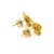 Diamond Butterfly 18k Yellow Gold Stud Earrings, 2 Pieces For Sale In Miami - Image 6 of 8