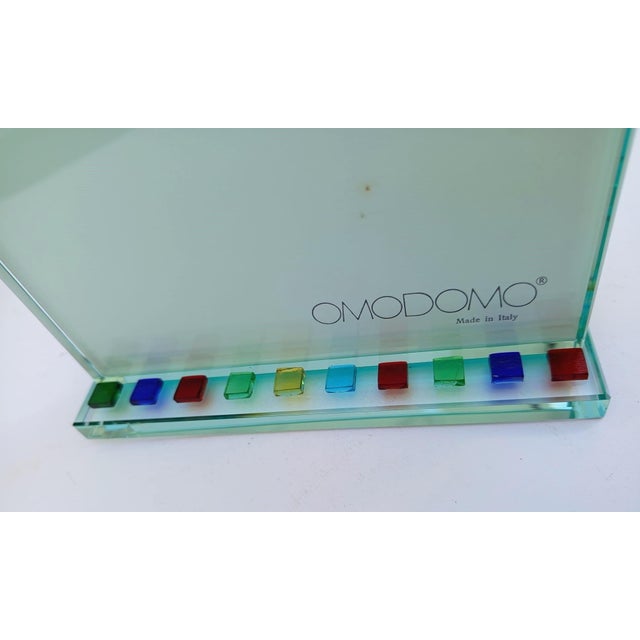 Ovodomo Photo Frame in Glass, Italy, 1990s For Sale - Image 6 of 7