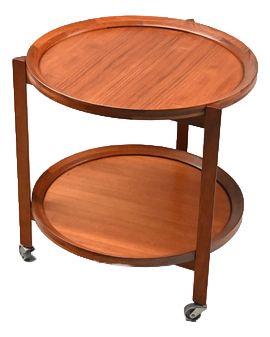 Vintage Teak Trolley by Sika Furniture