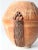 Brown Vintage Studio Pottery Vase For Sale - Image 8 of 12
