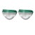 1970s Murano Glass Sconces by Mazzega - a Pair For Sale