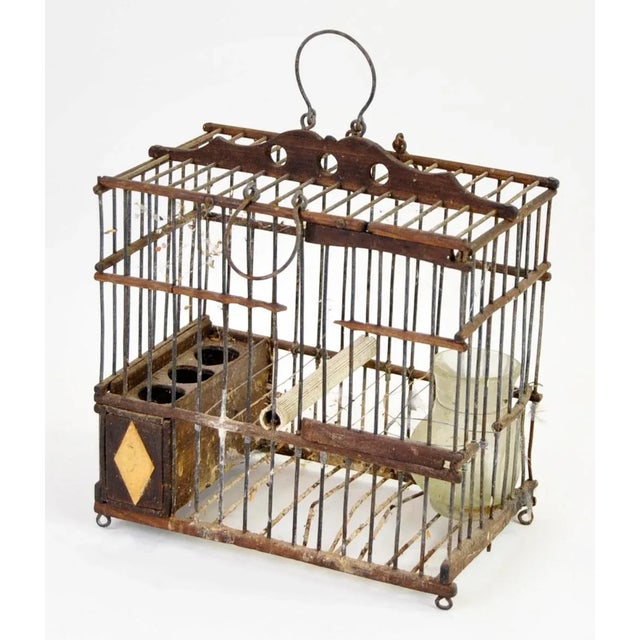 A Vintage Spanish Transfer Cage used to transfer small birds. Excellent Condition and a must for Tranditional or...