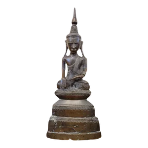 Vintage Bronze Buddha From Thailand