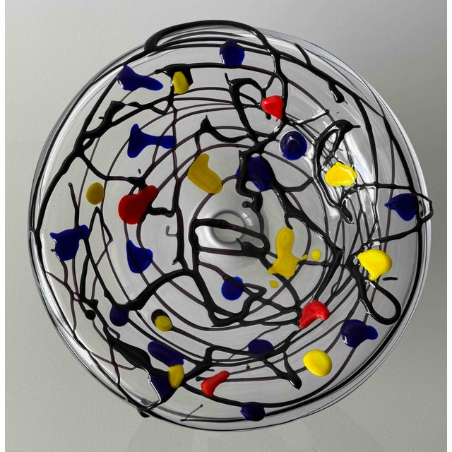 Glass Limited Edition of Double-Walled Hollow Object by Richard Rooze For Sale - Image 7 of 8