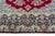 Blue Hand-Knotted Oriental Rug in Red For Sale - Image 8 of 13