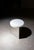 Contemporary Alwa One Side Table with White Top & Brushed Stainless Steel Base by Sebastian Herkner for Pulpo For Sale - Image 3 of 6
