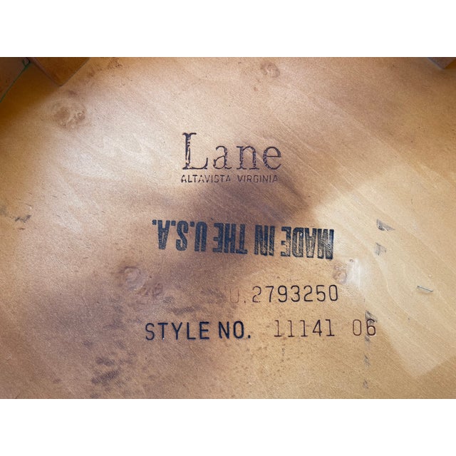 1970s 1970s Mid Century Lane Altavista Biedermeier Style Side Accent Table For Sale - Image 5 of 5