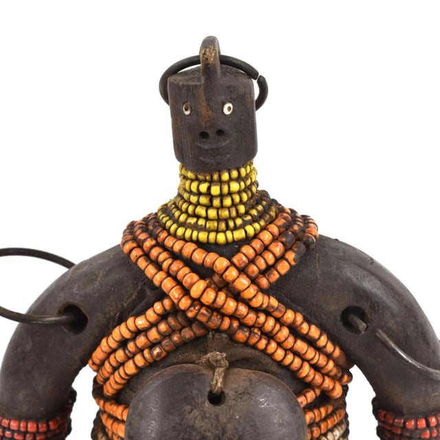 African Early 20th Century Namchi Namji Beaded Fertility Doll Cameroon For Sale - Image 3 of 7