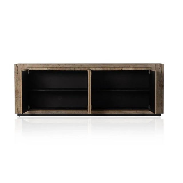 Four Hands Abaso Sideboard, Rustic Wormwood Oak For Sale - Image 9 of 13