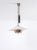 Suspension Lamp in Painted Metal, Polished Brass and Opaline Methacrylate from Stilux Milano, 1950s For Sale - Image 4 of 4