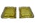 Modernist Amber Glass Ashtrays - a Pair For Sale In Los Angeles - Image 6 of 7