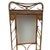 Wood Restored Early 20th Century Aesthetic Movement Bamboo& Grassmat Hall Tree W Mirror & Umbrella Stand For Sale - Image 7 of 8