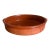 Vintage Spanish Terracotta Glazed Cazuela Dish For Sale