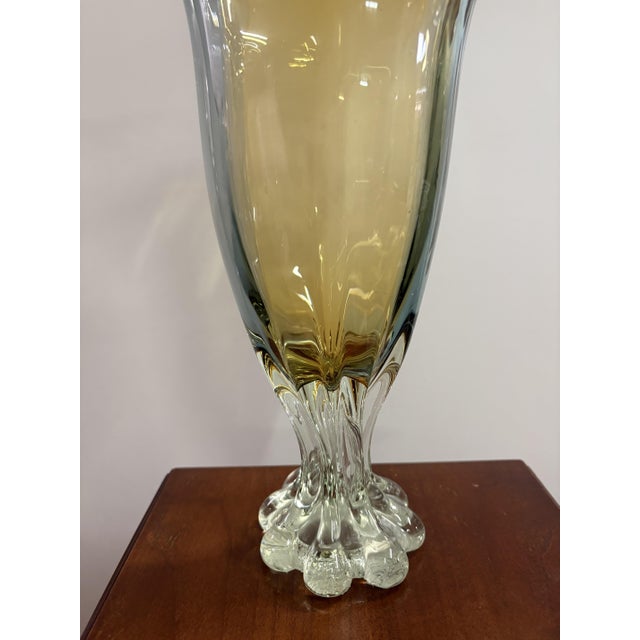 Murano Glass Vase, 1950 For Sale - Image 9 of 13