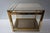 70s - exclusive and elegant side table or sofa end table created and designed by Alain Delon, edited by Mario Sabot for...