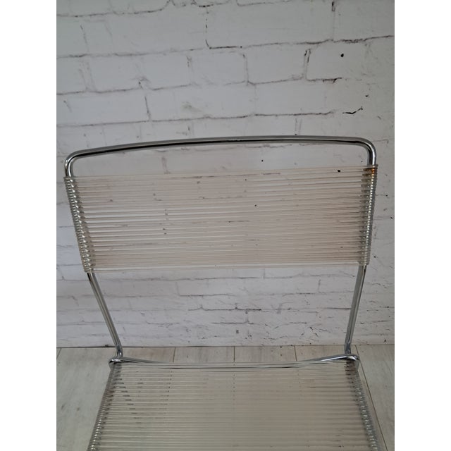 Mid-Century Modern Mid-Century Italian Spaghetti Dining Chairs from Alias, 1980s, Set of 4 For Sale - Image 3 of 18