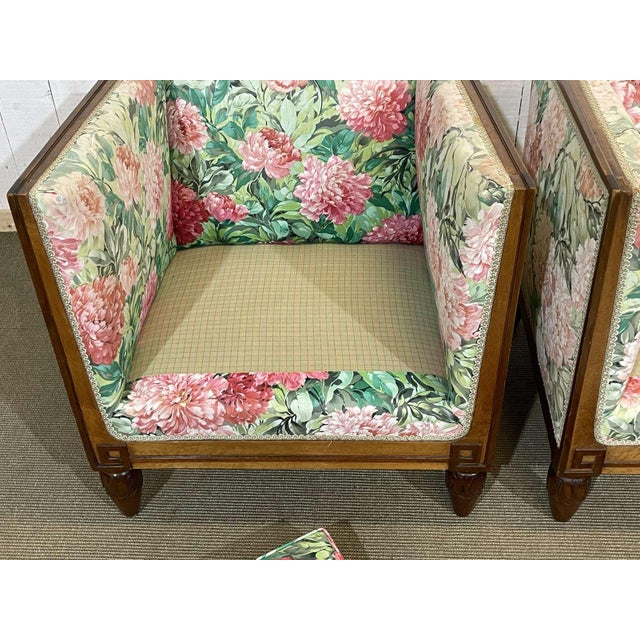 Art Deco Mahogany Armchairs, 1930s, Set of 2 For Sale - Image 10 of 18