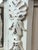 White Distressed French Country Gustavian Style Vanity & Matching Scroll Mirror For Sale In Greensboro - Image 6 of 11