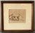 1920s Louis Remmell (American 1920's) Impressionist Ink Wash Drawing - Portrait of a Puppy Dog For Sale - Image 5 of 6